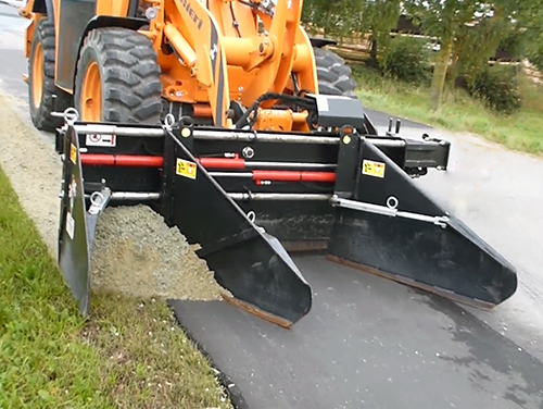 Asphalt- und Banketverteiler