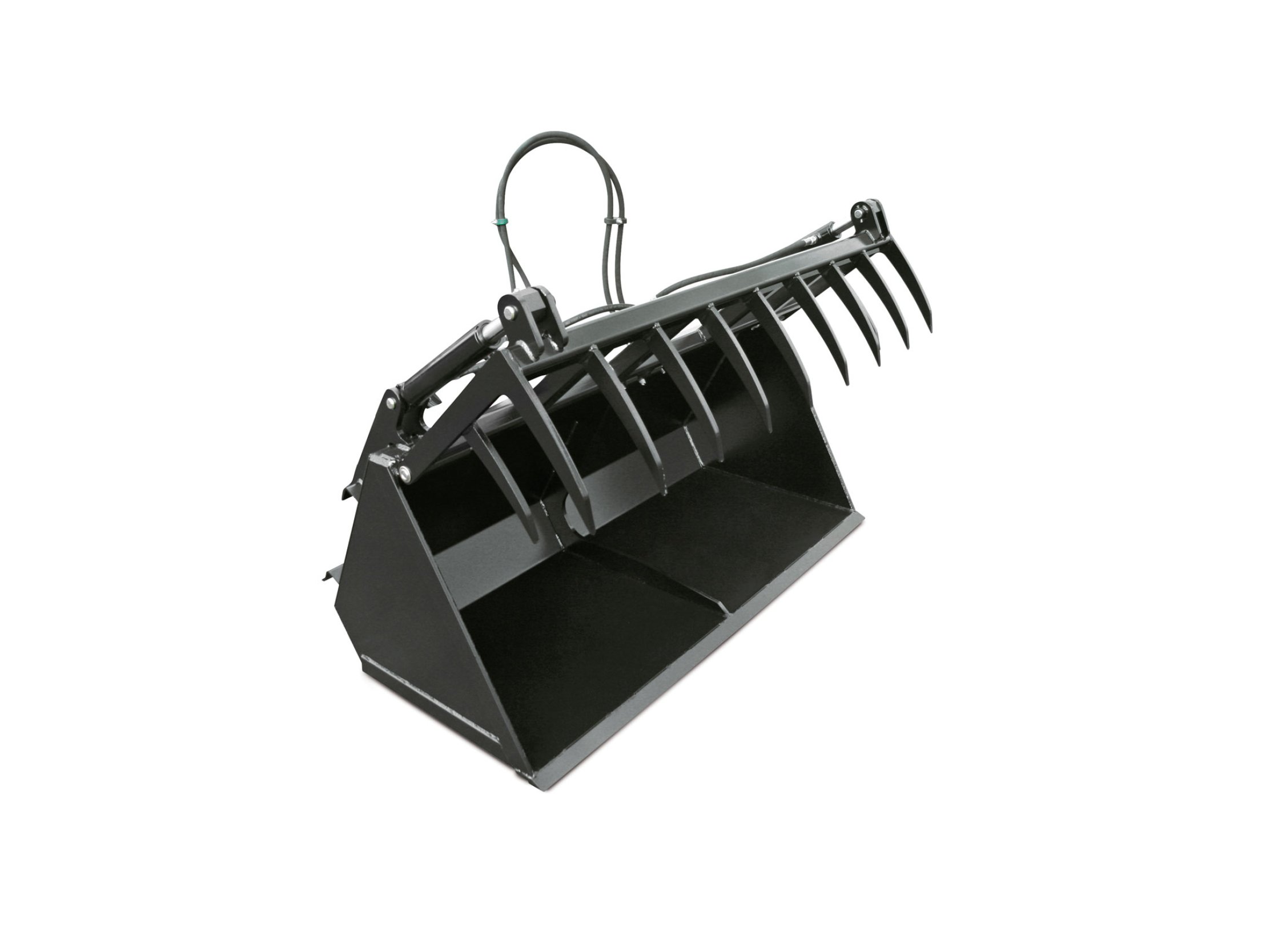 Schäffer Erdschaufel mit hydraulischer Zange